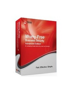 Trend Micro Worry-Free Business Security Advanced 7, 5u, 27m, GOV, RNW Francese Licenza governativa (GOV) 5 licenza e 2 anno i
