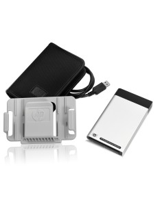 HP CN501A disco rigido esterno 160 GB Nero, Argento 2