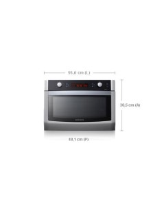 Samsung CP1370E-S forno a microonde 36 L 900 W Argento 2
