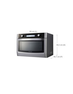 Samsung CP1395E-S forno a microonde 36 L 900 W Argento 2