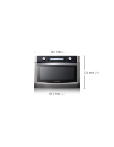 Samsung CP1395EST forno a microonde Superficie piana 36 L 900 W Acciaio inossidabile