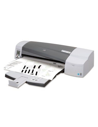 HP Designjet 111 24-tumsskrivare med fack stampante grandi formati A colori A1 (594 x 841 mm)