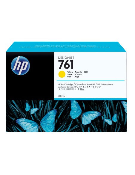 HP 761 cartuccia d'inchiostro 3 pz Originale Giallo