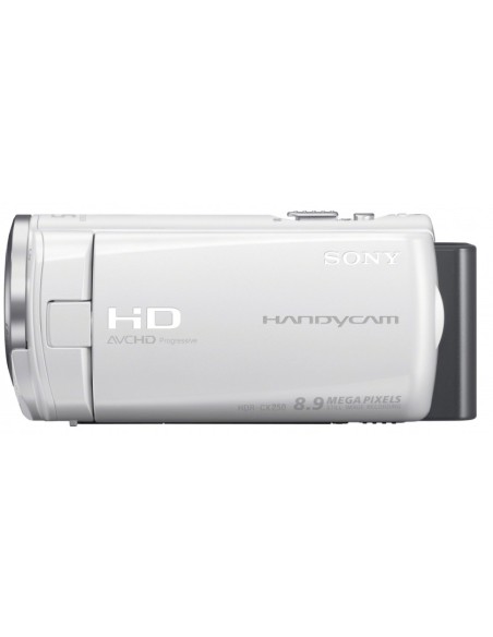 Sony HDR-CX250E+Bundle Videocamera palmare 8,9 MP CMOS Full HD Bianco