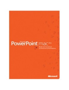 Microsoft PowerPoint mac 2011, EDU, 1u, OLP-B, SNGL Istruzione (EDU) 1 licenza e