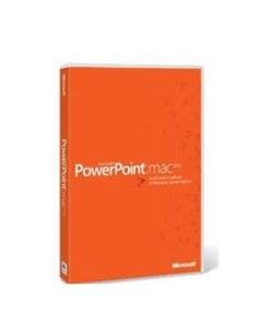 Microsoft PowerPoint mac 2011, 1u, OLP-NL 1 licenza e