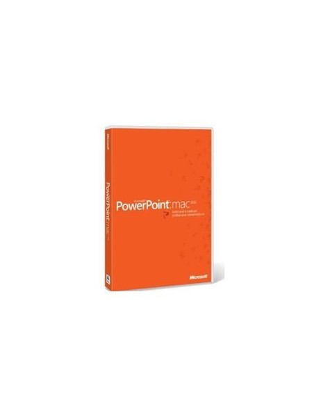 Microsoft PowerPoint mac 2011, 1u, OLP-NL 1 licenza e