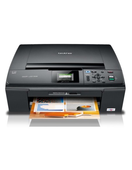 Brother DCP-J315W multifunzione Ad inchiostro A4 6000 x 1200 DPI 33 ppm Wi-Fi