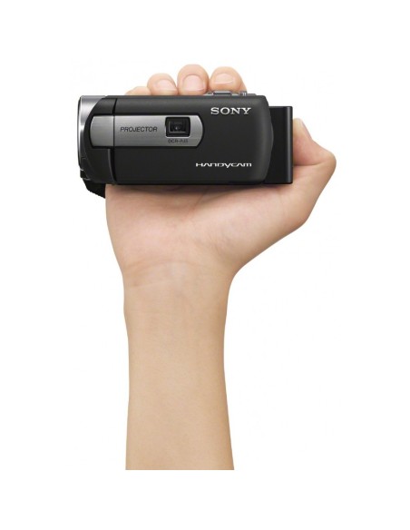 Sony DCR-PJ5EB videocamera Videocamera palmare 0,8 MP CCD Nero