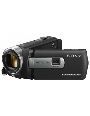 Sony DCR-PJ5EB videocamera Videocamera palmare 0,8 MP CCD Nero