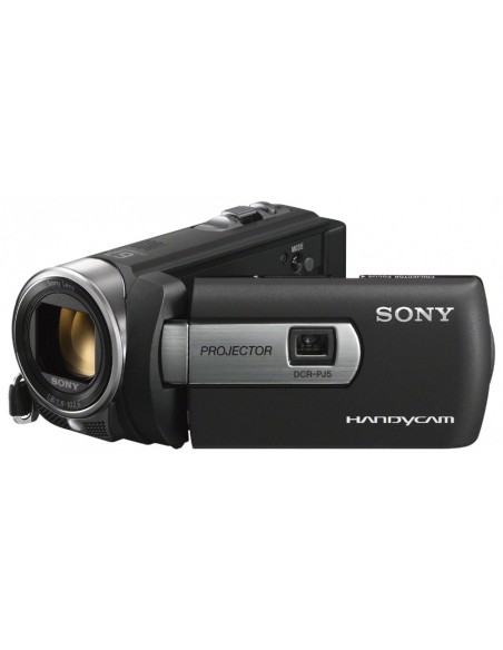 Sony DCR-PJ5EB videocamera Videocamera palmare 0,8 MP CCD Nero