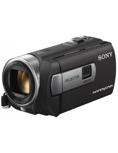 Sony DCR-PJ5EB videocamera Videocamera palmare 0,8 MP CCD Nero