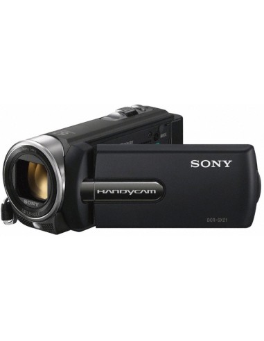 Sony DCR-SX21E Videocamera palmare 0,8 MP CCD Nero