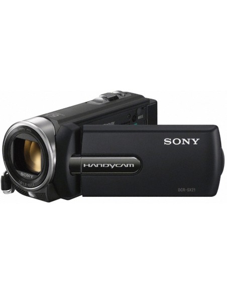Sony DCR-SX21E Videocamera palmare 0,8 MP CCD Nero