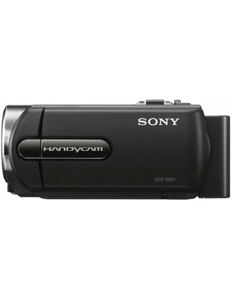 Sony DCR-SX21E Videocamera palmare 0,8 MP CCD Nero