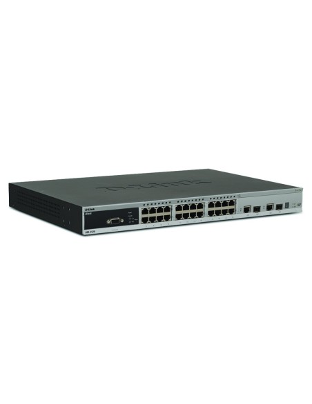 D-Link DES-3528 switch di rete Gestito Argento