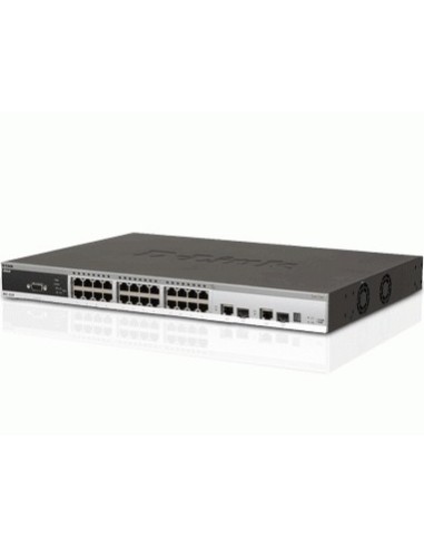 D-Link DES-3528 switch di rete Gestito Argento