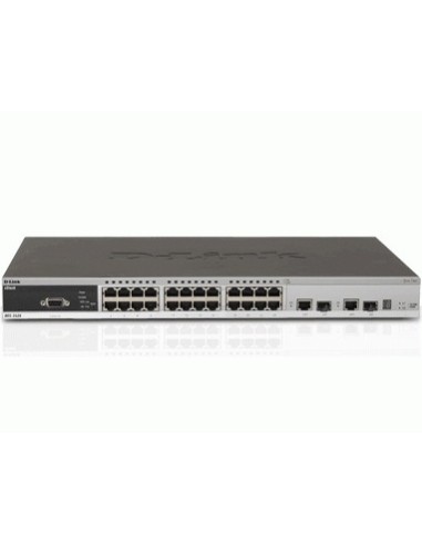 D-Link DES-3528 switch di rete Gestito Argento