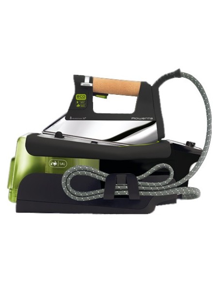 Rowenta DG8890 ferro da stiro a caldaia 1,4 L Nero, Verde, Acciaio inossidabile