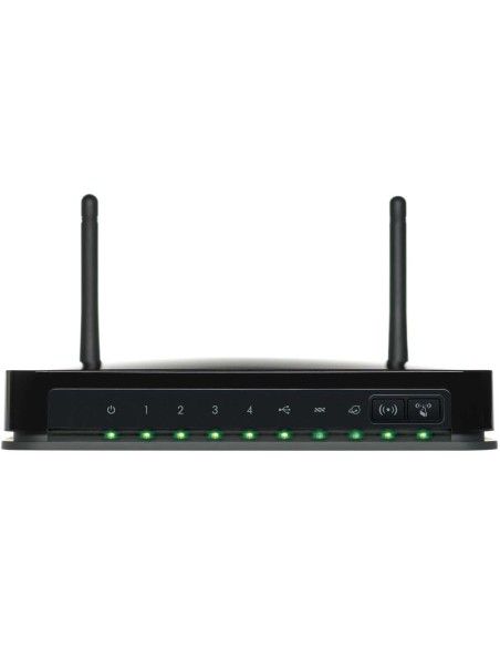 NETGEAR DGN2200M router wireless Fast Ethernet Nero