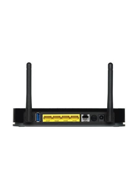 NETGEAR DGN2200M router wireless Fast Ethernet Nero