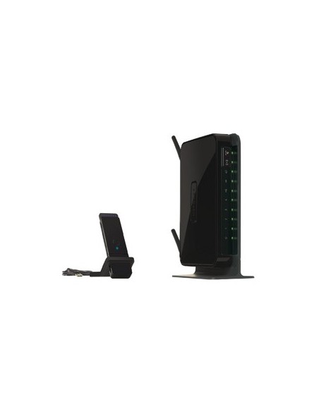 NETGEAR DGNB2200 router wireless Fast Ethernet Nero