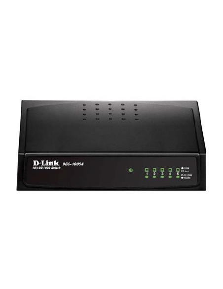 D-Link DGS-1005A switch di rete Non gestito Nero