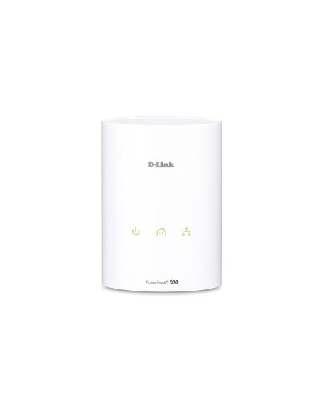 D-Link DHP-500AV adattatore di rete PowerLine 500 Mbit s Collegamento ethernet LAN Bianco