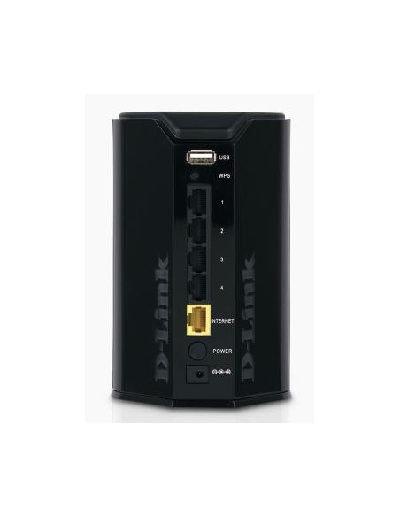 D-Link DIR-636L router wireless Gigabit Ethernet 4G Nero