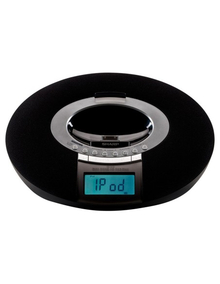 Sharp DK-CL8PHBK docking station con altoparlanti 2.1 canali 8 W Nero