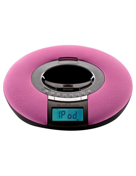Sharp DK-CL8PHPK docking station con altoparlanti 2.1 canali 8 W Rosa