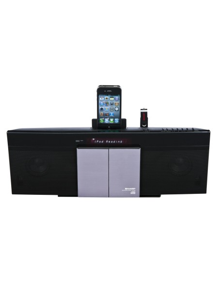 Sharp DK-KP80PH docking station con altoparlanti 2.0 canali 50 W Nero
