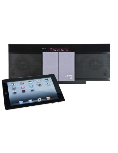 Sharp DK-KP80PH docking station con altoparlanti 2.0 canali 50 W Nero