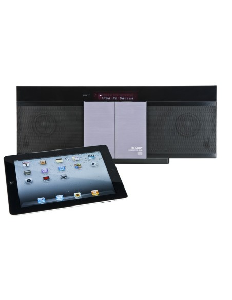 Sharp DK-KP80PH docking station con altoparlanti 2.0 canali 50 W Nero