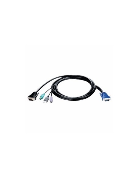D-Link DKVM-402 cavo per tastiera, video e mouse 3 m