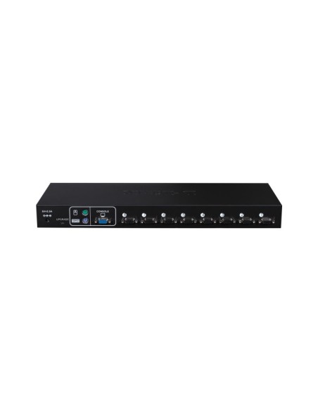 D-Link 8-Port PS2 USB KVM switch per keyboard-video-mouse (kvm) Montaggio rack Nero
