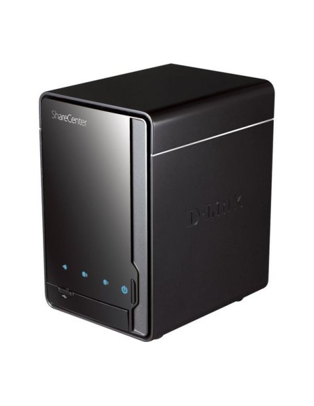 D-Link DNS-320 contenitore di unità di archiviazione Nero 3.5"