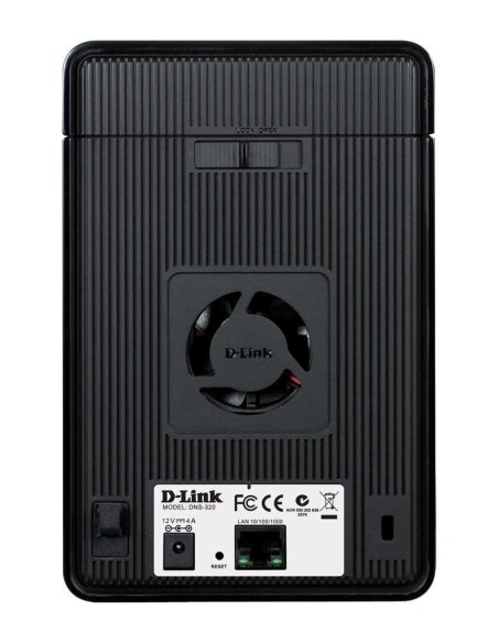 D-Link DNS-320 contenitore di unità di archiviazione Nero 3.5"