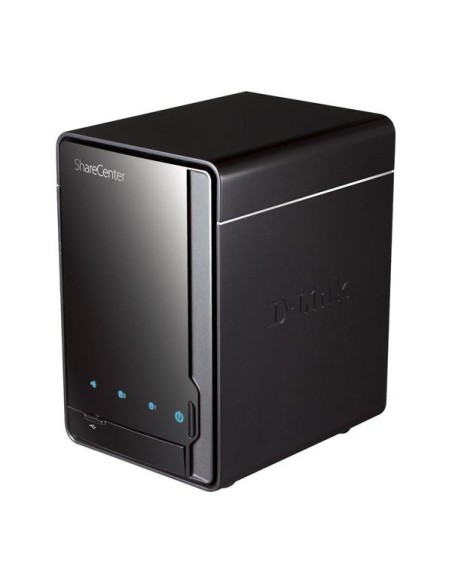 D-Link DNS-320-4TB contenitore di unità di archiviazione Nero 3.5"