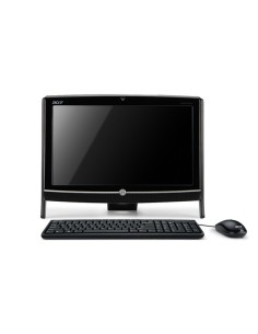Acer Z1801 Intel® Pentium® G 50,8 cm (20") 1600 x 900 Pixel Touch screen 4 GB DDR3-SDRAM 500 GB HDD Windows 7 Home Premium Nero