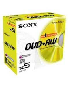 Sony 5DPW120A 4,7 GB DVD+RW 5 pz