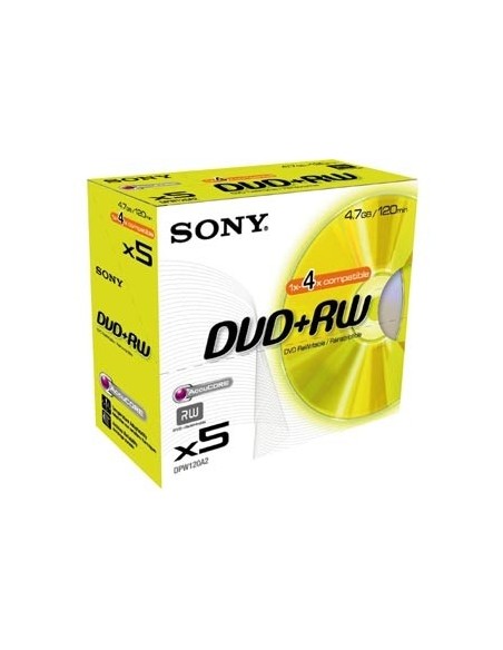 Sony 5DPW120A 4,7 GB DVD+RW 5 pz