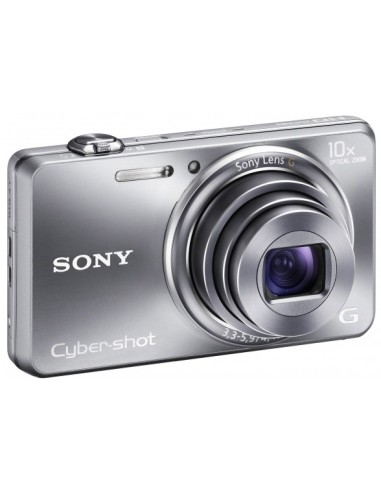 Sony Cyber-shot DSC-WX100 1 2.3" Fotocamera compatta 18,2 MP CMOS 4896 x 3672 Pixel Argento