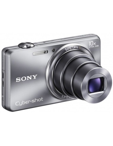 Sony Cyber-shot DSC-WX100 1 2.3" Fotocamera compatta 18,2 MP CMOS 4896 x 3672 Pixel Argento