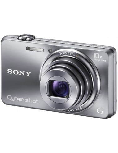 Sony Cyber-shot DSC-WX100 1 2.3" Fotocamera compatta 18,2 MP CMOS 4896 x 3672 Pixel Argento