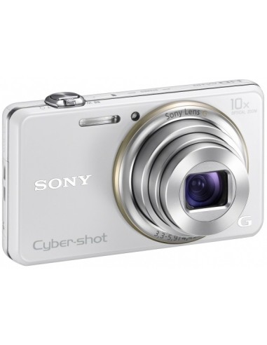 Sony Cyber-shot DSC-WX100 1 2.3" Fotocamera compatta 18,2 MP CMOS 4896 x 3672 Pixel Bianco