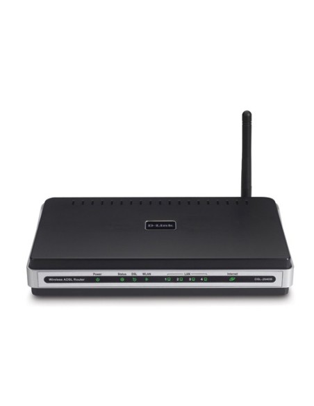 D-Link DSL-2640B-E1 router wireless Fast Ethernet Nero