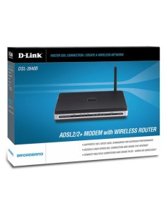 D-Link DSL-2640B-E1 router wireless Fast Ethernet Nero 2