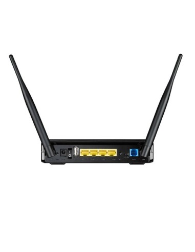 ASUS DSL-N12U router wireless Fast Ethernet Nero, Argento