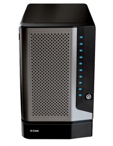 D-Link 5-Bay iSCSI SAN Enclosure, 4x1GbE Server di archiviazione Tower Collegamento ethernet LAN Nero